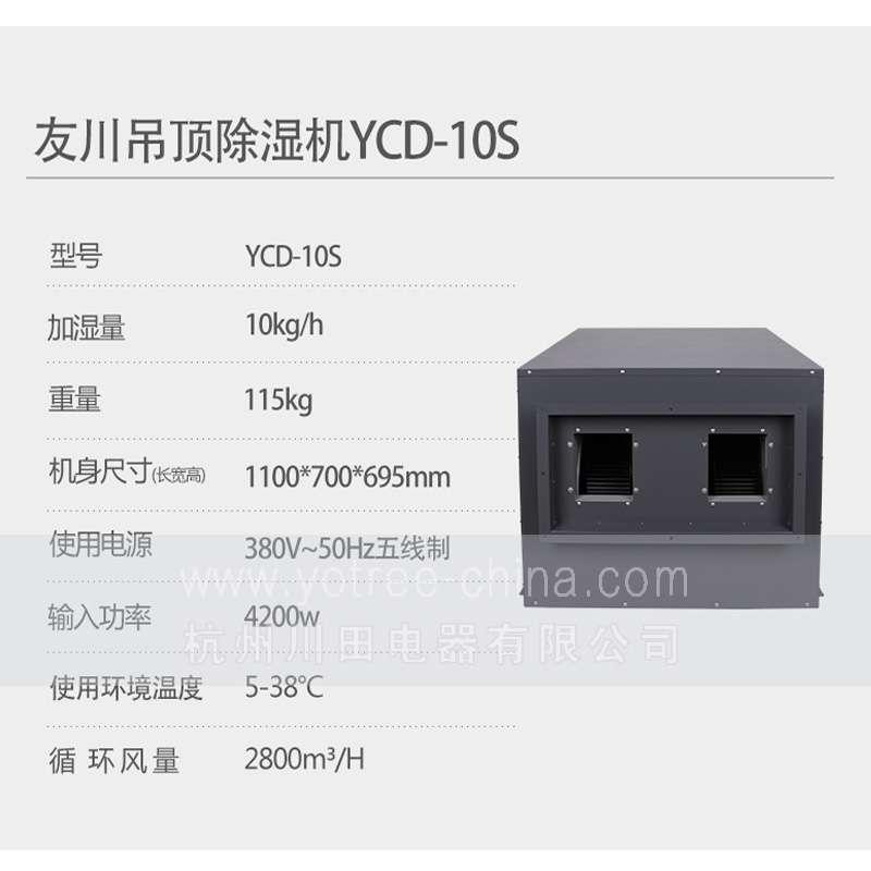 5、YCD-10S  地下室吊頂除濕機 技術(shù)參數.jpg